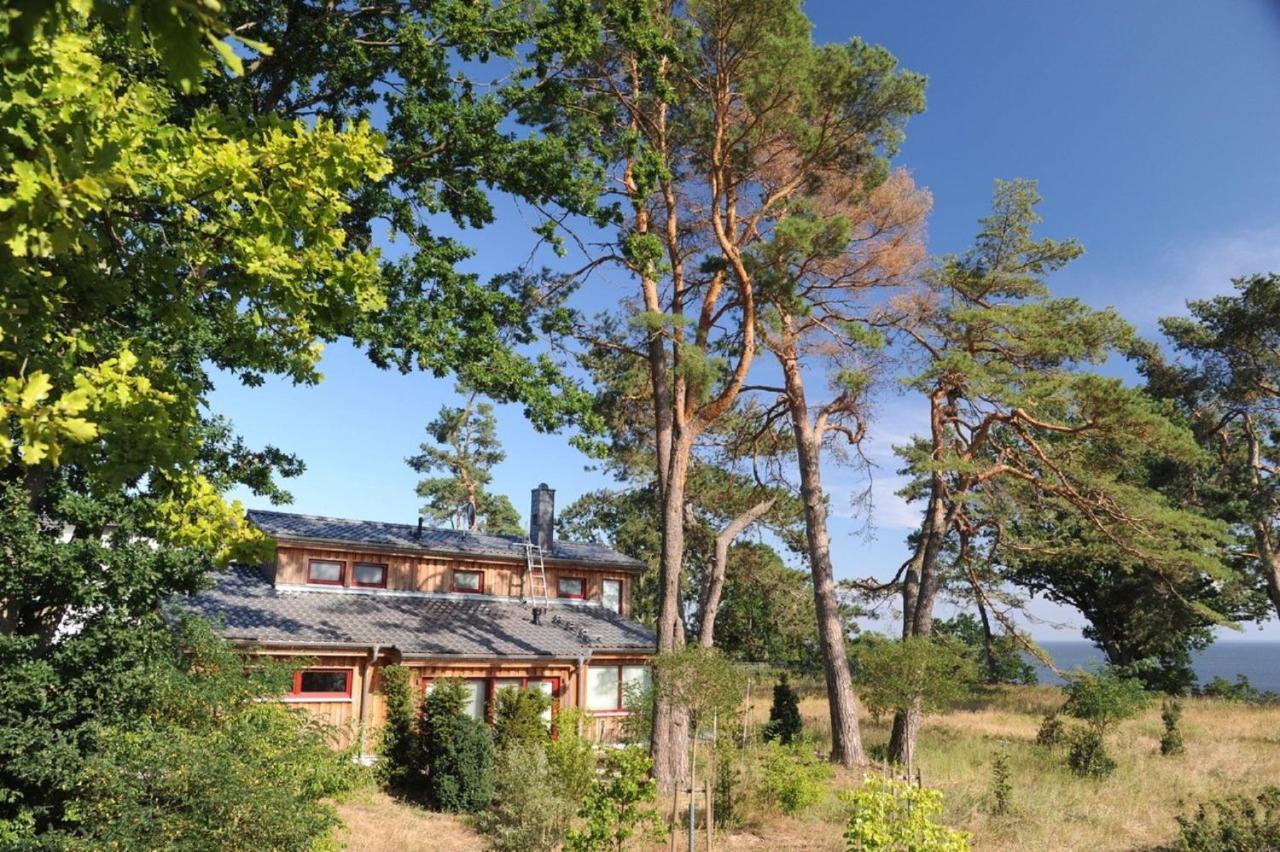Ferienhaus "Biberburg Am Haff" Garz  エクステリア 写真