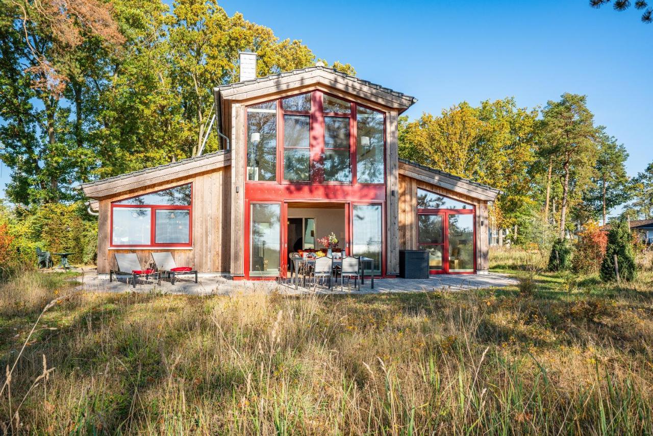 Ferienhaus "Biberburg Am Haff" Garz  エクステリア 写真