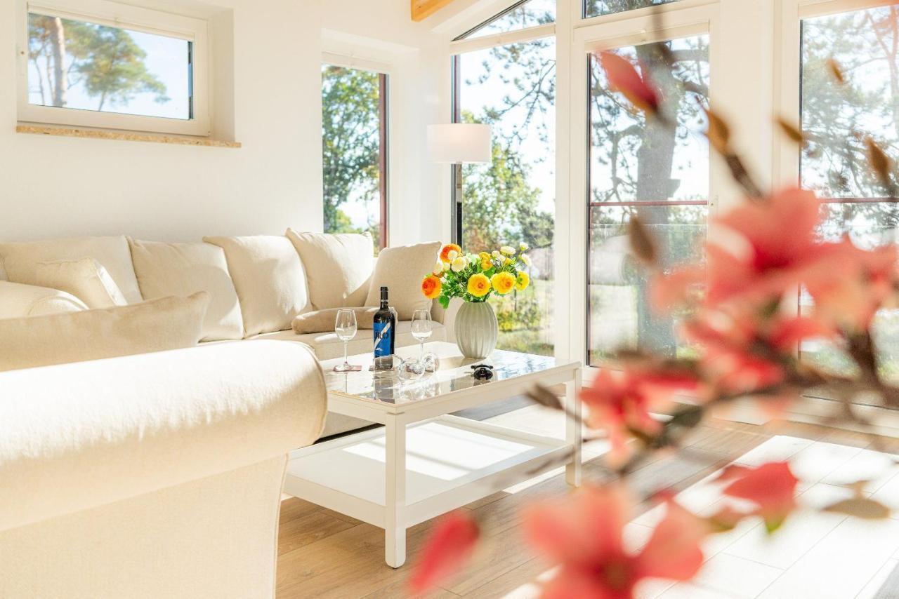 Ferienhaus "Biberburg Am Haff" Garz  エクステリア 写真
